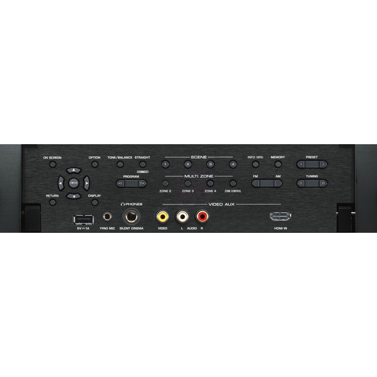 Yamaha RXA3050BL Receiver 9.2ch 1.350W RMS