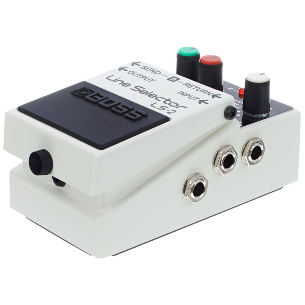 pedal boss ls2 line selector + fonte + 2 cabos ID62840 TeclaCenter