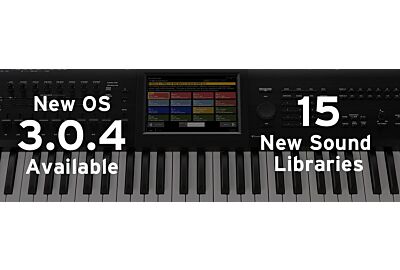 Atualização e novos sons para o KRONOS