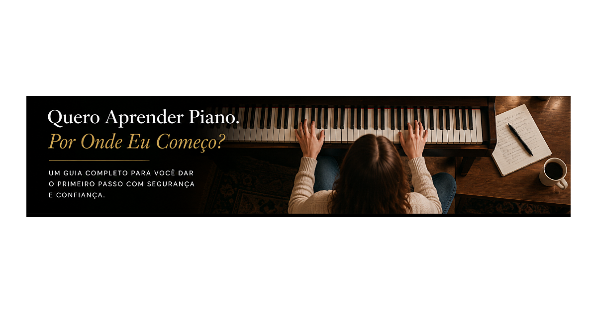 Quero Aprender Piano. Por Onde Eu Começo?