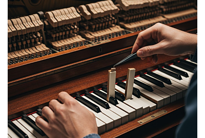 Como Resolver o Problema de Teclas Duras ou Presas em um Piano