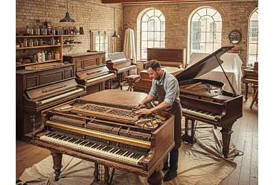 Pianos Vintage: Onde Encontrar e Como Restaurar 
