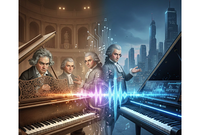 Como Beethoven e Mozart Influenciaram o Piano Moderno.