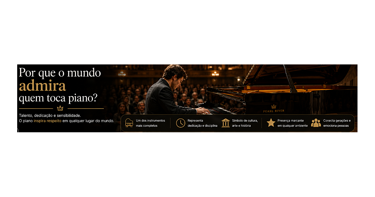 Por Que o Mundo Admira Quem Toca Piano?