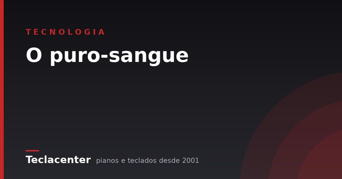 O puro-sangue