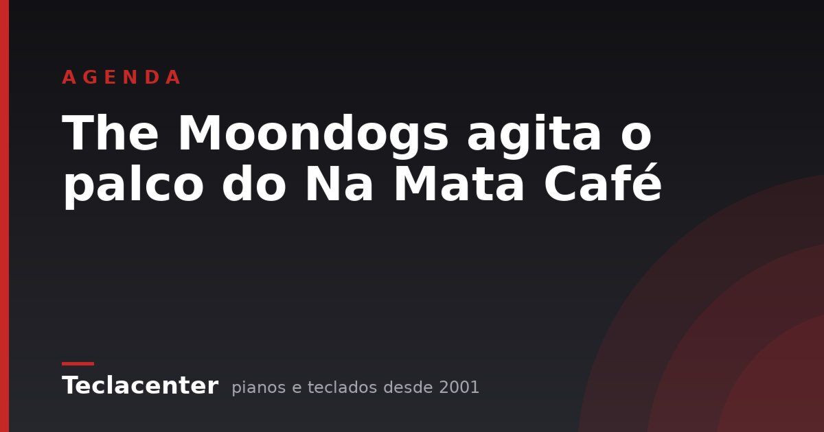 The Moondogs agita o palco do Na Mata Café