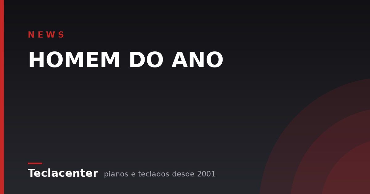 HOMEM DO ANO