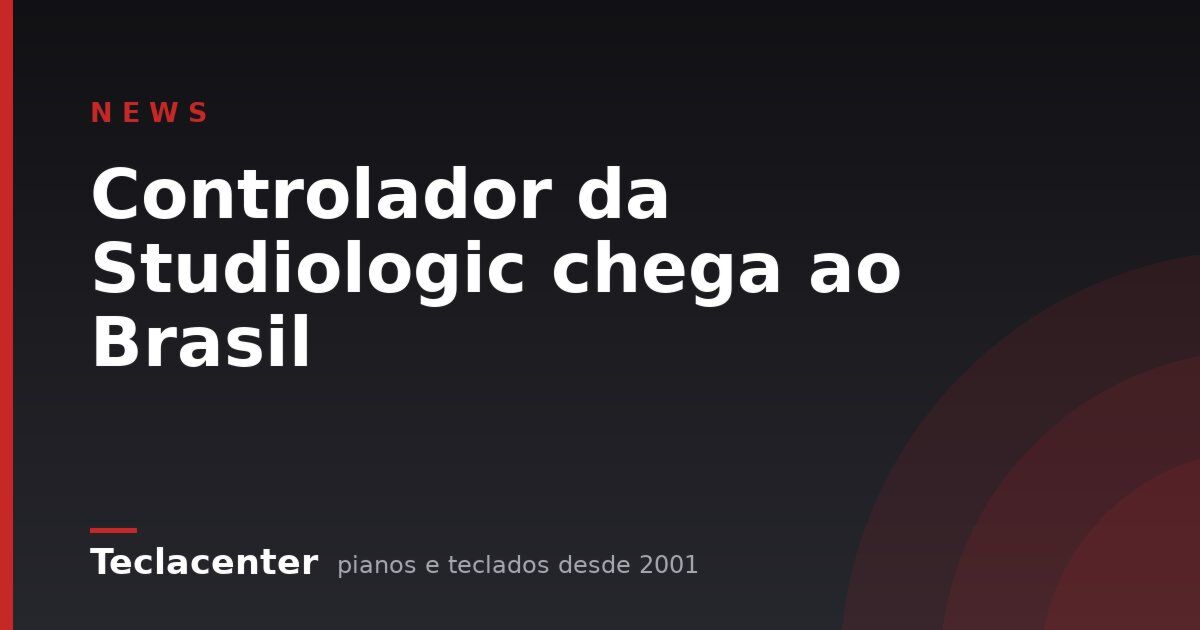 Controlador da Studiologic chega ao Brasil