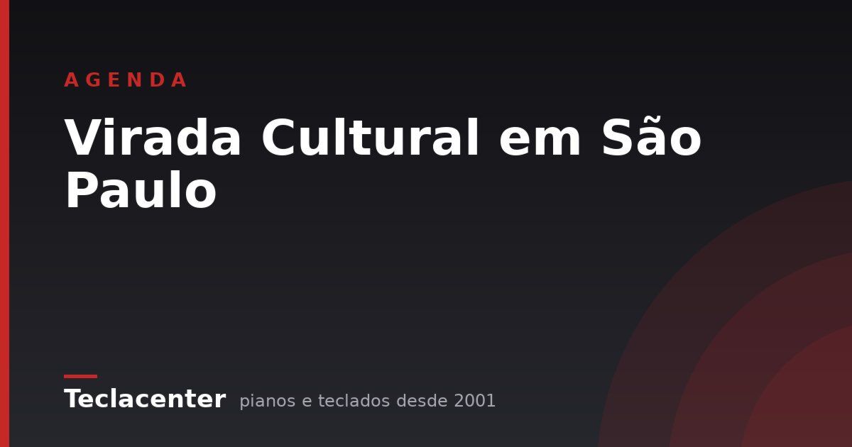 Virada Cultural em São Paulo