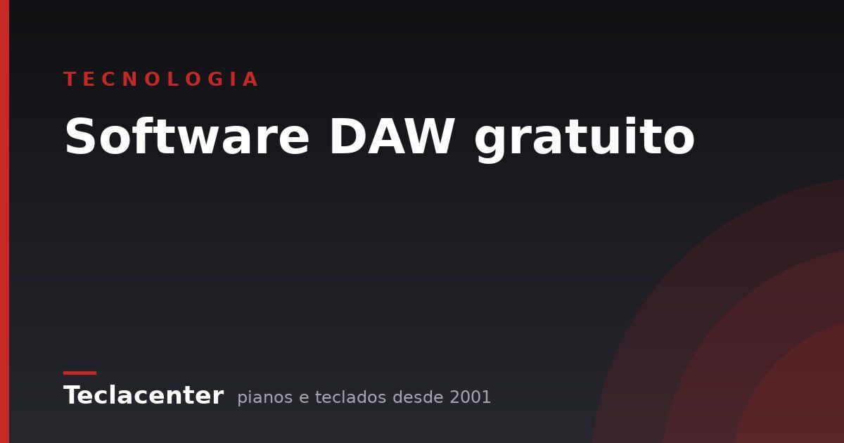 Software DAW gratuito