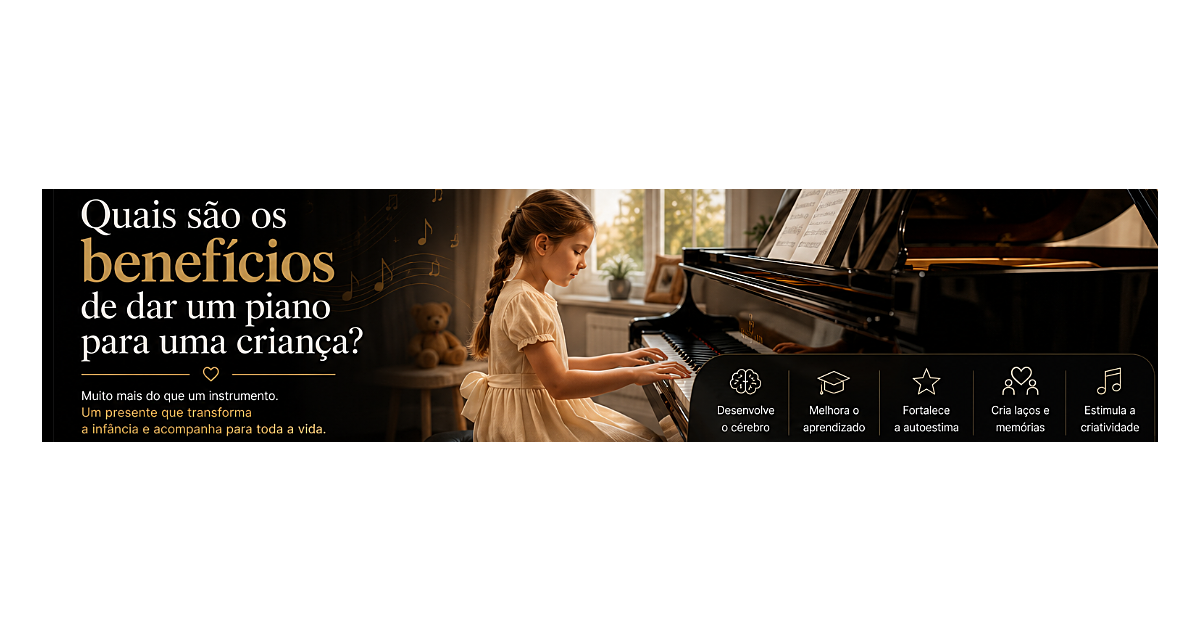 Quais São os Benefícios de Dar um Piano para uma Criança?