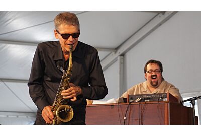 Joey DeFrancesco e David Sanborn em São Paulo