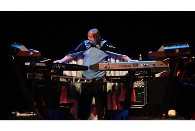 Rick Wakeman em plena forma