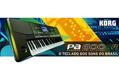 O Korg Pa600 BR chega ao mercado