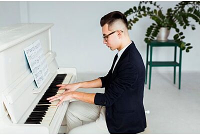 Postura correta para tocar piano