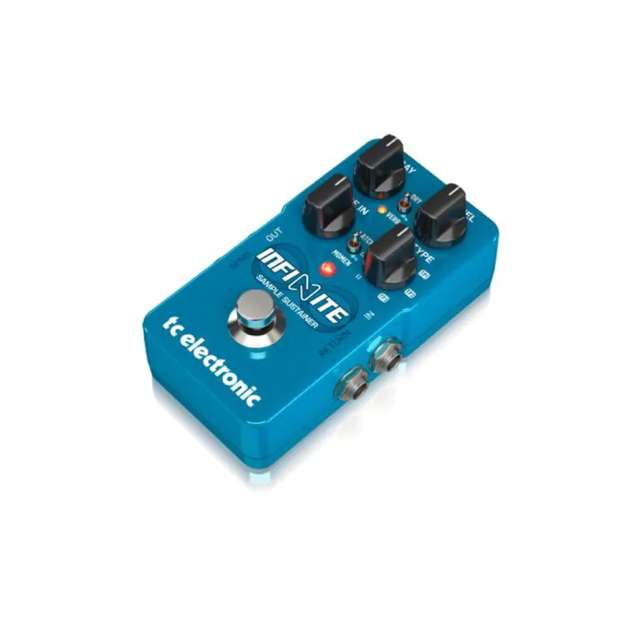 Pedal p/ guitarra Infinite Sample Sustainer TC ELECTRONIC