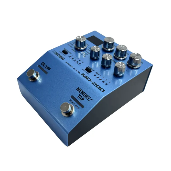 Pedal BOSS MD-200 Modulação SHOWROOM | 12 Efeitos, 127 Memórias, MIDI