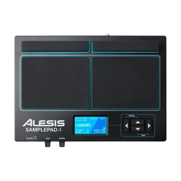 生産終了! 箱付き alesis samplepad4 ACアダプター付き Alesis Sample Pad 4 - Bateria Eletrônica de Alta Qualidade