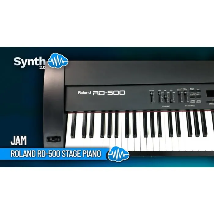 Piano Digital Roland RD-500 - Qualidade e Versatilidade em um só