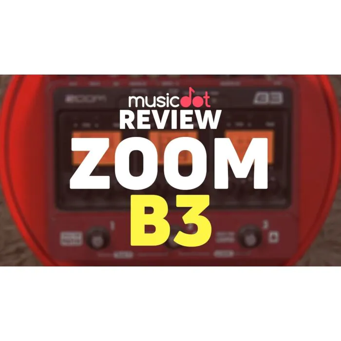 Zoom B3 Pedaleira - A melhor pedaleira para músicos profissionais