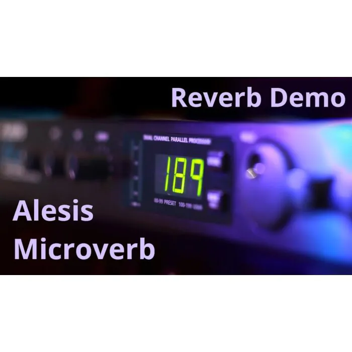 Alesis Microverb 4 - Módulo de Timbres para Teclado com