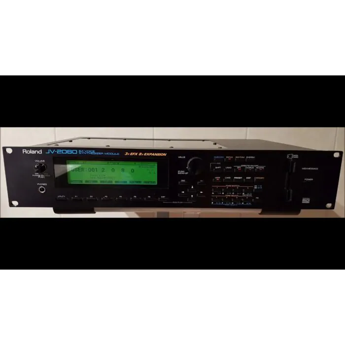 Módulo de sons Roland JV-2080: qualidade e versatilidade