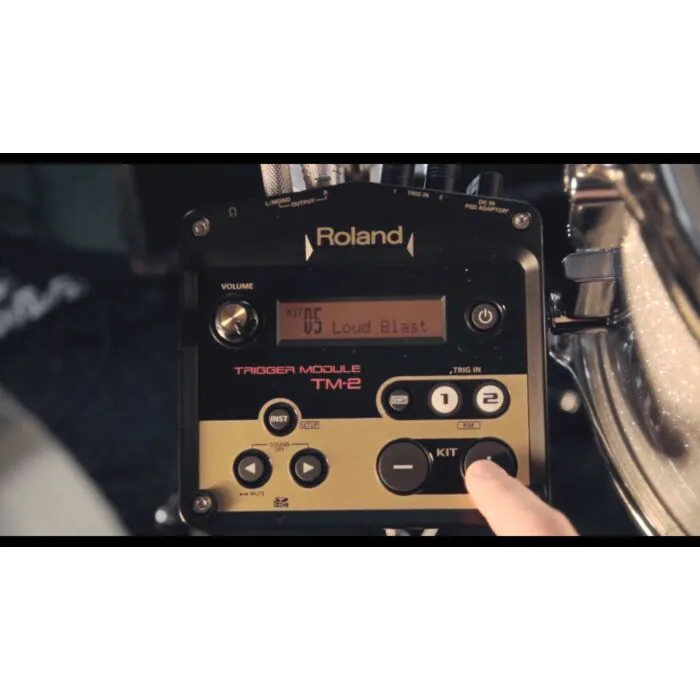 Roland TM-2 Módulo Trigger - O Melhor em Disparo de Sons
