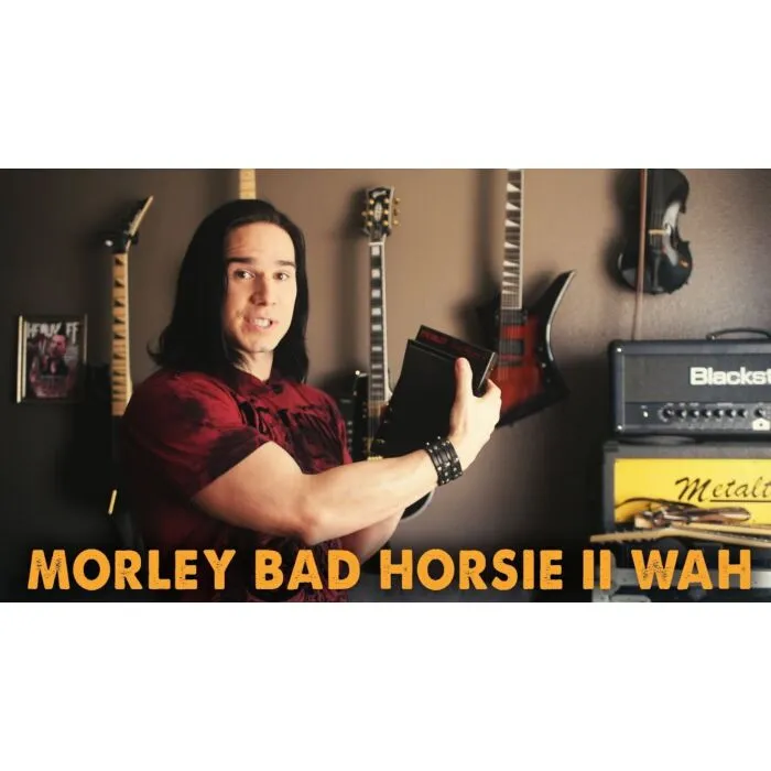 Morley Steve Vai-II Bad Horsie Pedal - O Melhor Pedal de Wah-Wah