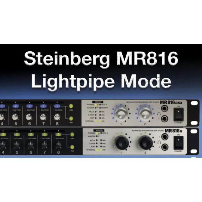 Steinberg MR816CSX オーディオインターフェイス Steinberg MR816X Interface 16 In e 16 Out