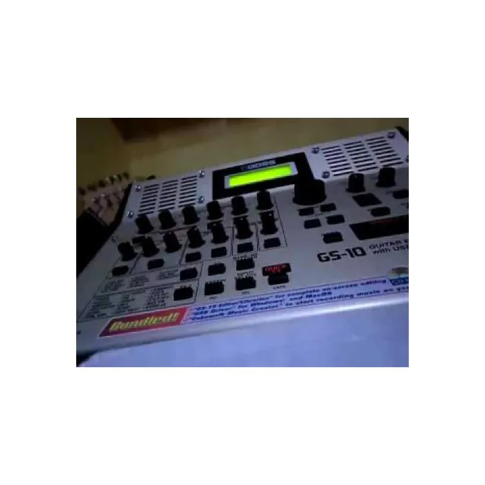 Processador Roland Boss GS-10 - O Melhor em Efeitos e Modelagem de