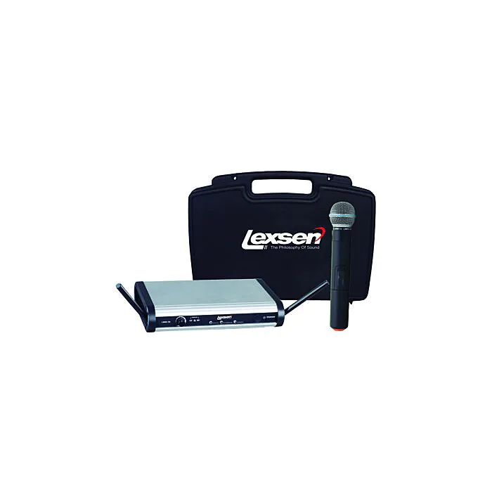 Microfone sem fio Lexsen LWM-58 - Áudio Profissional/DJ e Vocalista