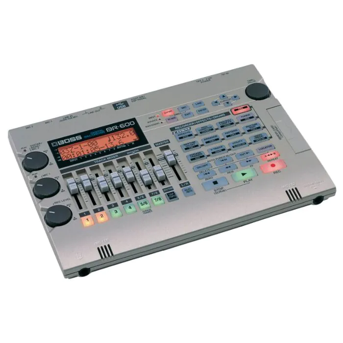 配信機器・PA機器・レコーディング機器 BOSS BR-600 Digital recorder Gravador Roland Boss BR-600 - Gravação de alta qualidade - Cinza