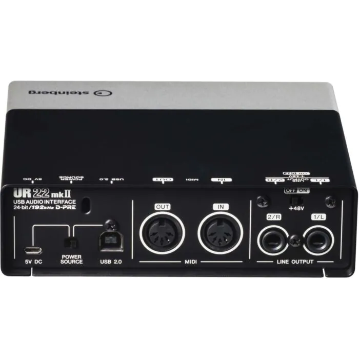 Steinberg UR22-MKII Interface de Áudio - Qualidade Profissional