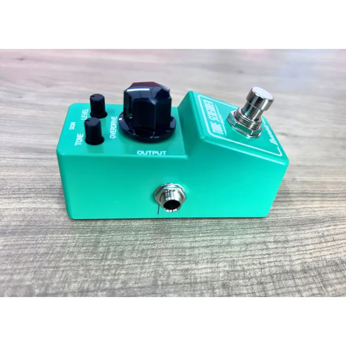Pedal Tube Screamer Mini Ibanez Usado - Verde, Compacto, Clássico