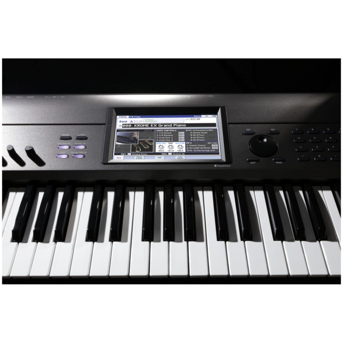Teclado Workstation Korg Krome-88 EX - Preto - Melhor Preço e