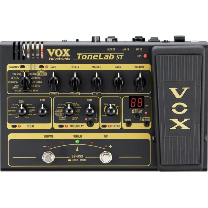 Vox Tonelab ST Pedaleira - A Melhor Opção para Efeitos de Guitarra