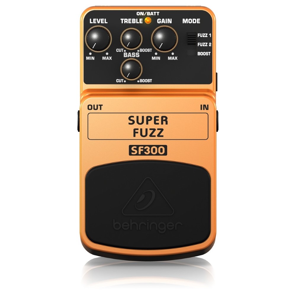エフェクター 4種セット VD400 UC200 SF300 +tremolo Pedal para guitarra Behringer SF300 - Efeito Fuzz para Som Vintage