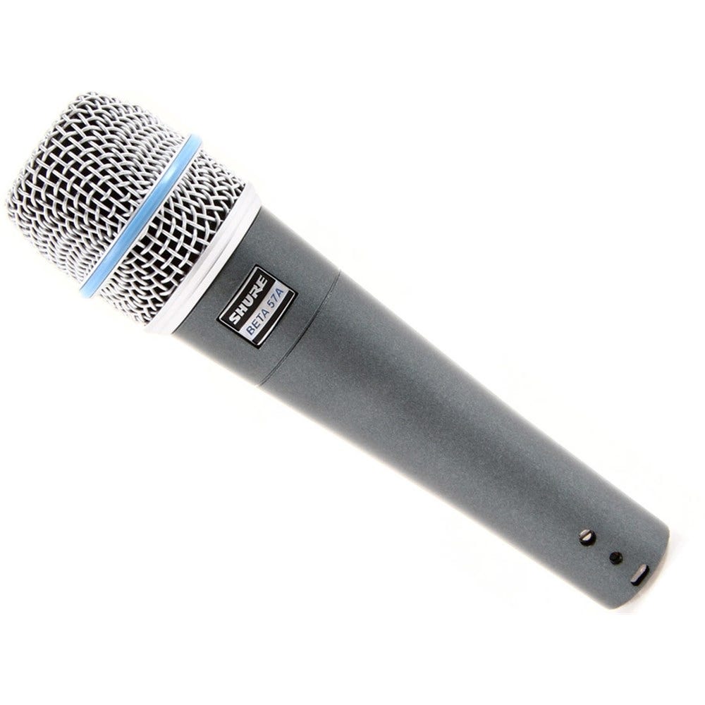 Microfone dinâmico supercardioide alto ganho BETA 57A Shure