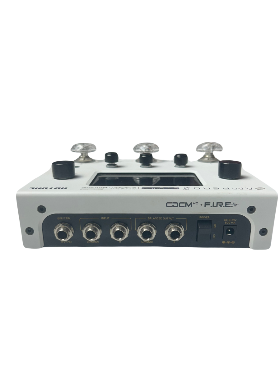Pedal Hotone Ampero II Stomp MP-300 Branco Usado - Versatilidade e