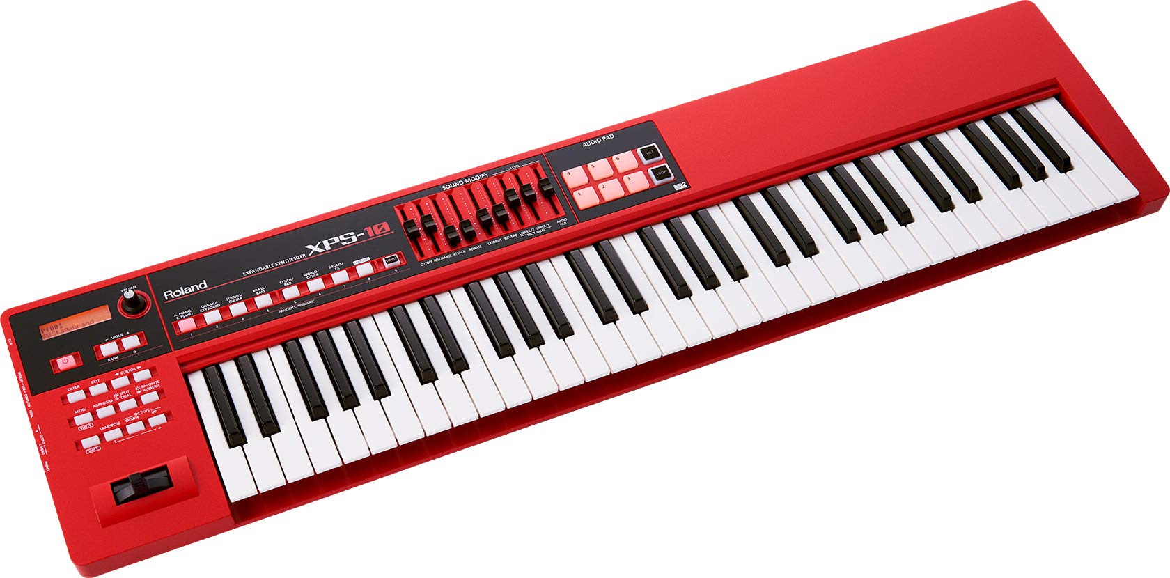 Roland XPS-10 Teclado Sintetizador Vermelho | Teclacenter