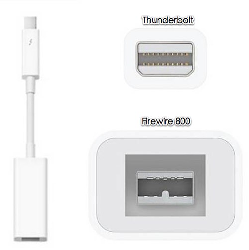 Adaptador Thunderbolt Firewire 800 Apple MD464BE/A