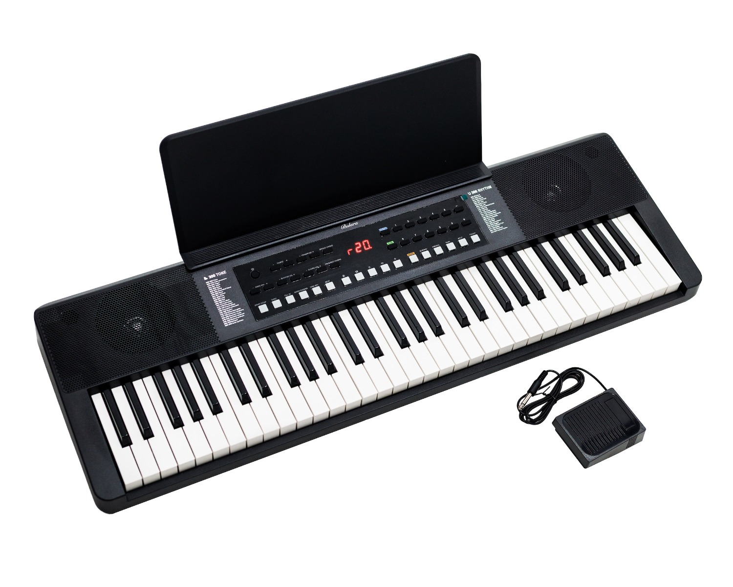 Teclado Bulara KB-161 61 Teclas Sensíveis, 300 Sons, USB
