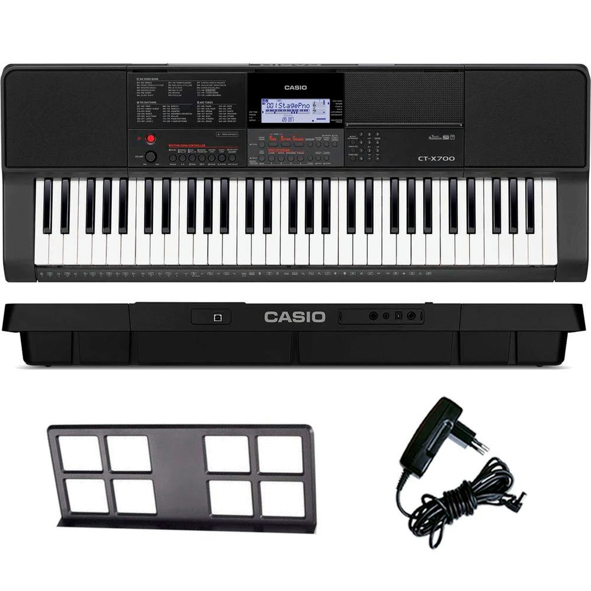 CASIO キーボード　CT-X700 Casio CT-X700 - Teclado Arranjador Iniciante