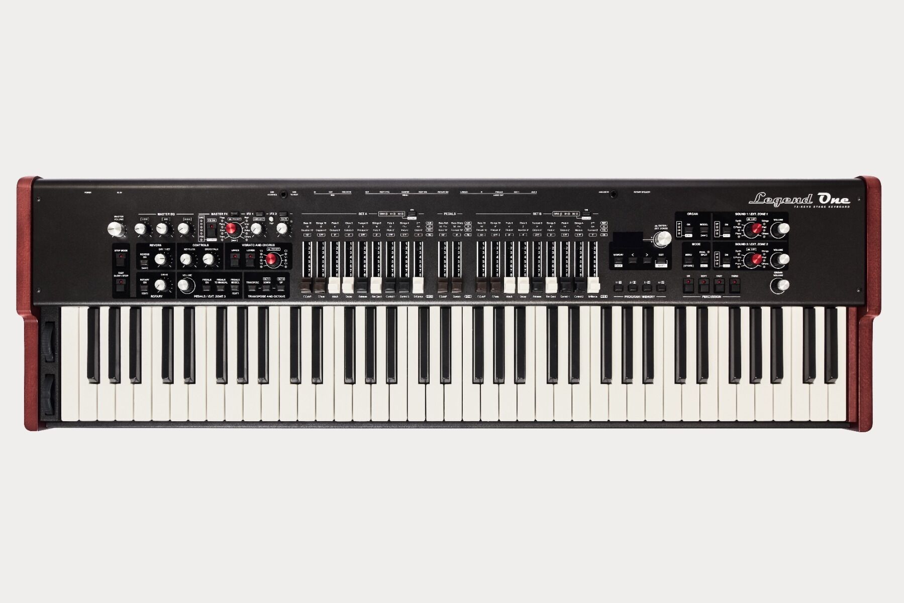 Teclado Viscount Legend ONE 73 - Órgão e Stage Piano | TeclaCente