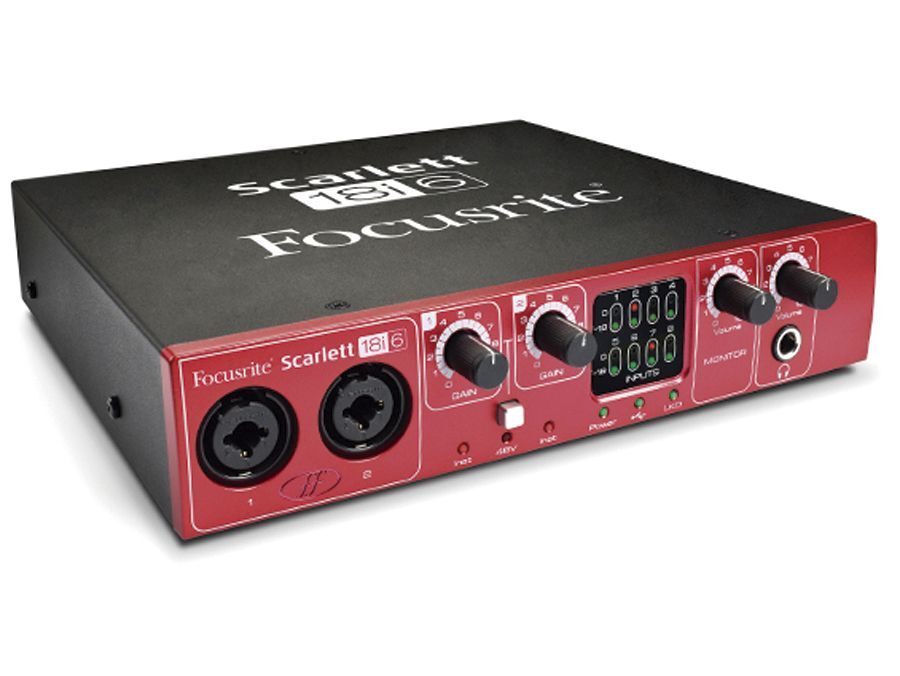 Focusrite Scarlett 18i6 USB Interface de Áudio Profissional | Tec