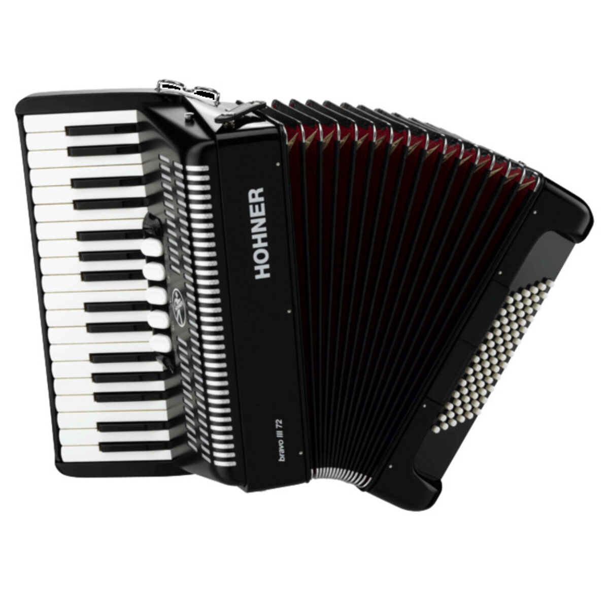 hohner bravo iii 72 bk acordeon | TeclaCenter Instrumentos Musica