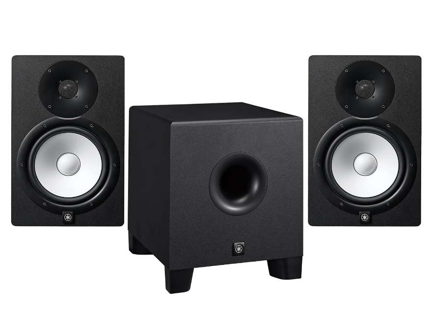 Kit Studio Yamaha HS5 + Sub HS8S para Monitoramento Profissional
