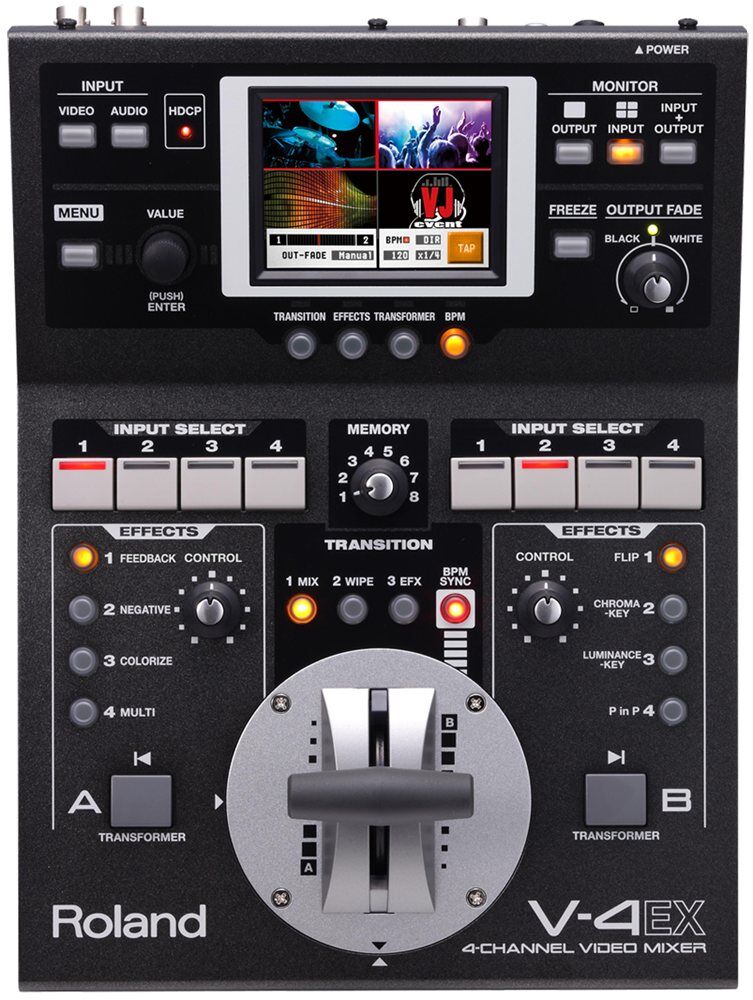 その他 Roland Video Mixer roland edirol v-4-ex vídeo mixer | TeclaCenter Instrumentos Music