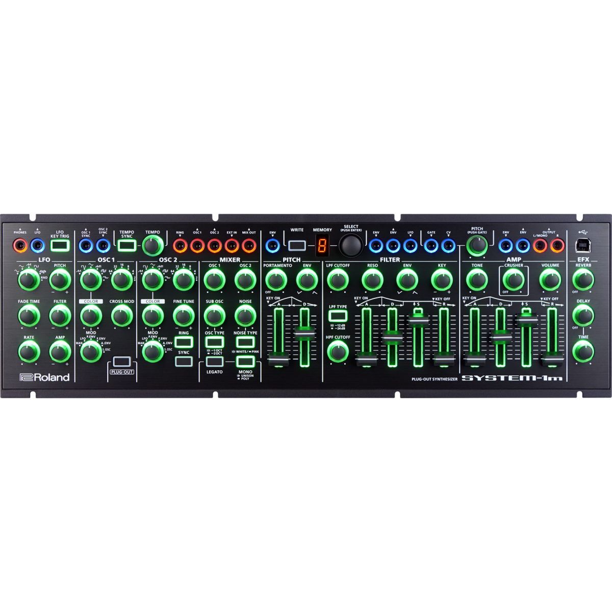 roland system-1m sintetizador plug-out aira | TeclaCenter Instrum
