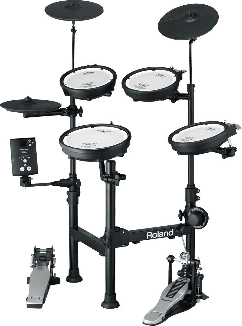 美品 Roland V-Drums TD-1KPX2 Bateria eletrônica Roland TD-1KPX V-Drums compacta e
